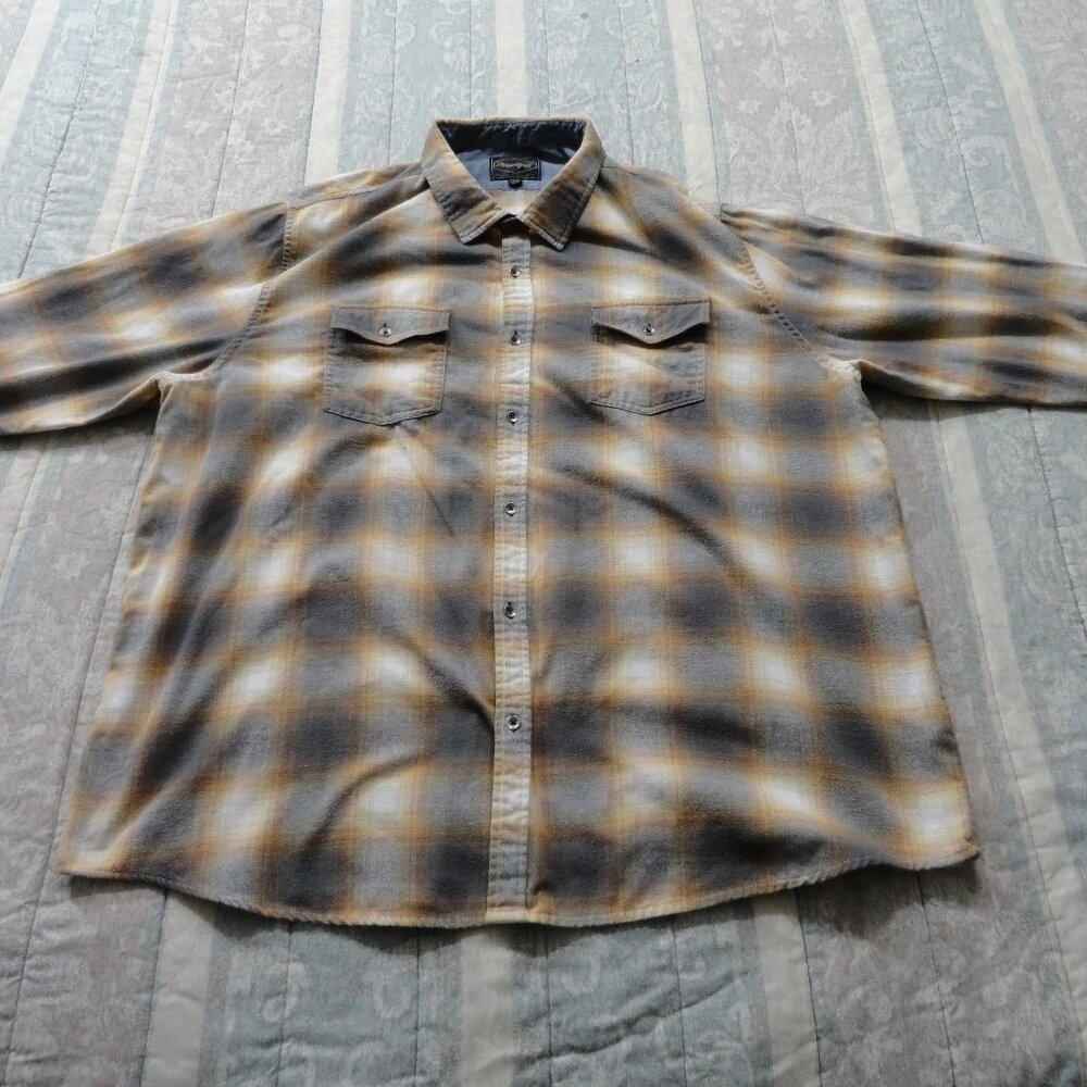 Threadgrit, Long Sleeve Flannel Shirt, 3XL, Like New